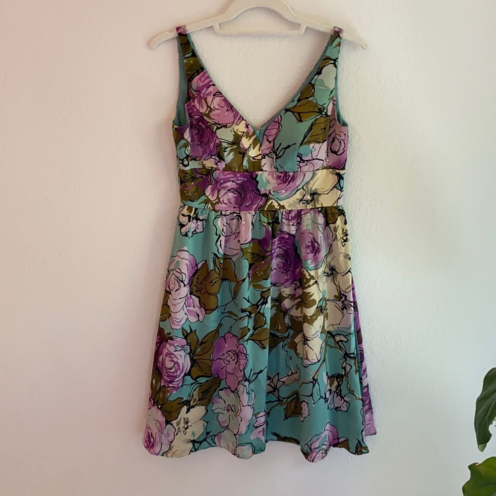 Adrianna Papell 2 petite women’s dress silk